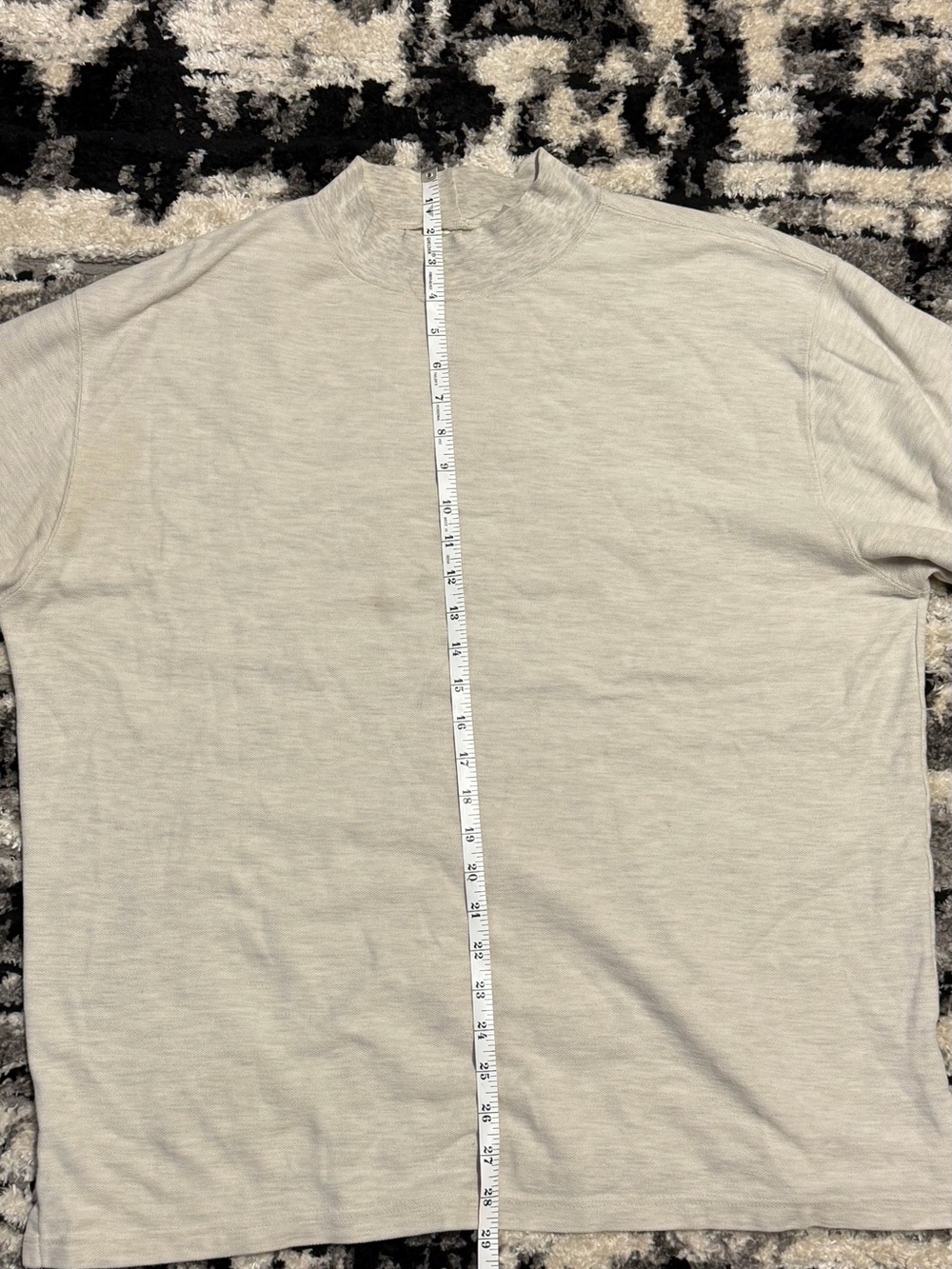 L.L. Bean Men's Light Gray Long-Sleeve Crewneck - Picture 7 of 10